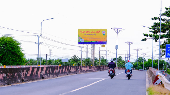 Composite Pole Billboard, VL03- national highway 1A, ward Tân Hạnh, Vinh Long