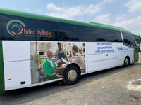 Intercity Coach Advertising, Lower Sides and Back, Cyprus