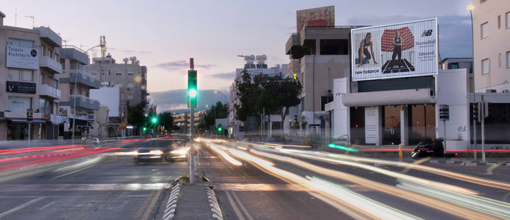 Limassol Billboard, Junction N. Pattichi & Sp. Kyprianou (Pavlides Lab) (RHS) (TRI069)