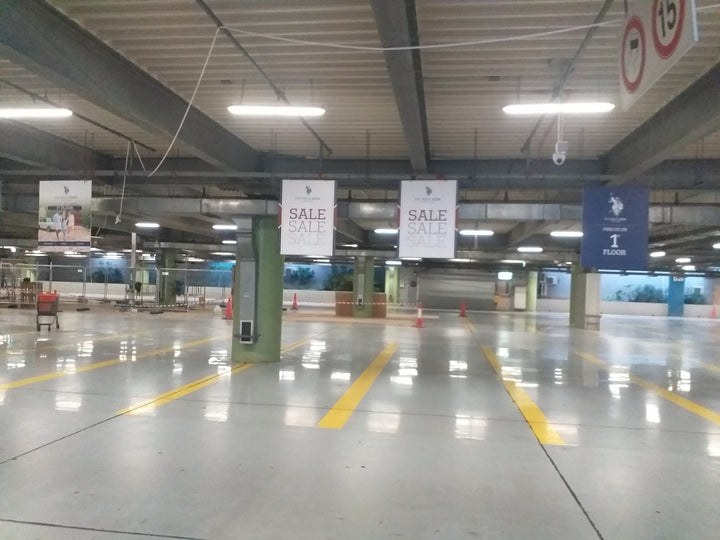 Car Park Hanging Banners (B23), Mall of Cyprus, Nicosia