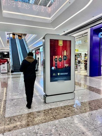 Double-Sided Digital Totem, Mall of Cyprus, Nicosia