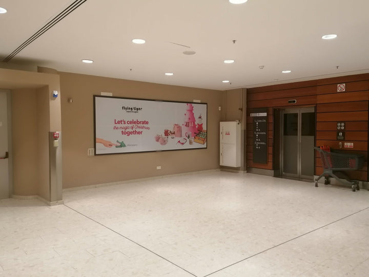 Elevator Wall Frame (B18-2), Entrance 2, Mall of Cyprus, Nicosia