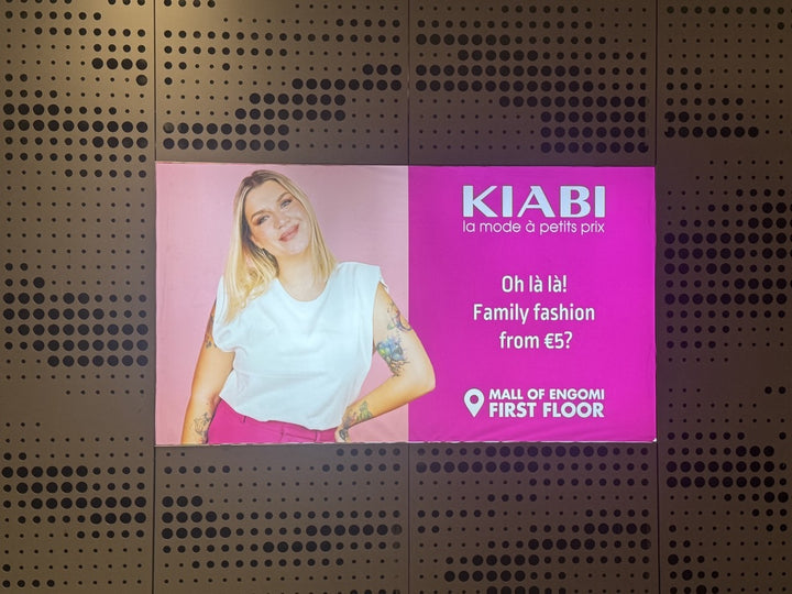 Backlit Display (G3), Mall of Engomi, Nicosia