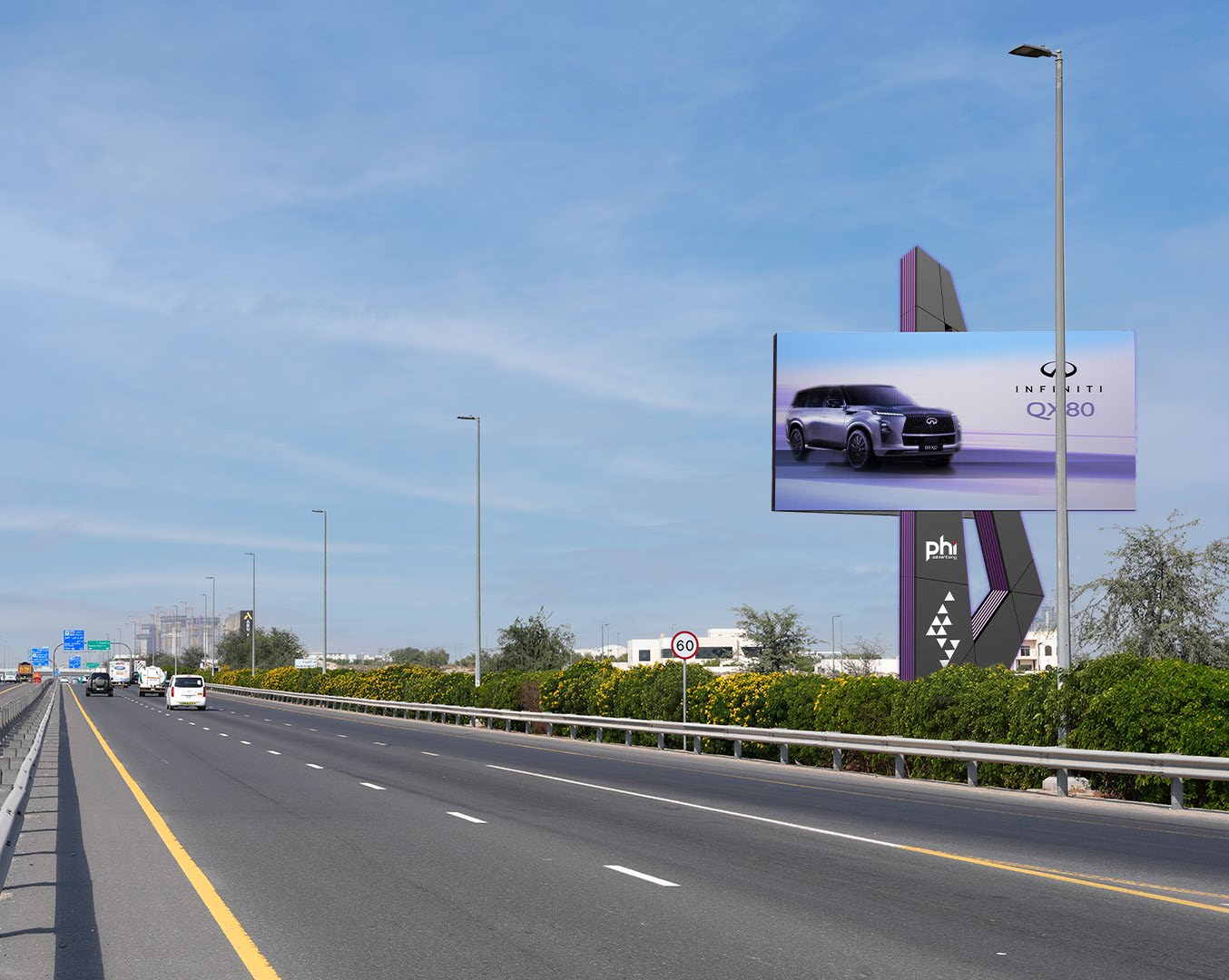 Dubai Al Ain Road Digital Unipole 3 - Nad Al Sheba, Dubai