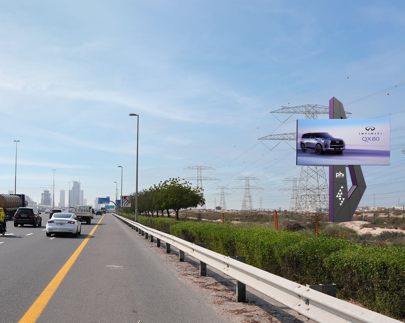 Al Khail Road Digital Unipole 1 - Al Barsha South, Dubai