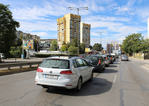 PIZA 4x3 Billboard, Akad. Ivan Geshov Blvd. - before Tsar Boris ІІІ Blvd., in, Sofia, Bulgaria — image 2