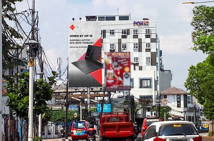 Daan Mogot Billboard, Jakarta, Indonesia