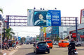 Damar Padang billboard, View Veteran to Damar Plaza Andalas, Padang, Indonesia