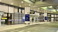 Decal, Glass wall arrivals, level 1, airport NB, Hanoi