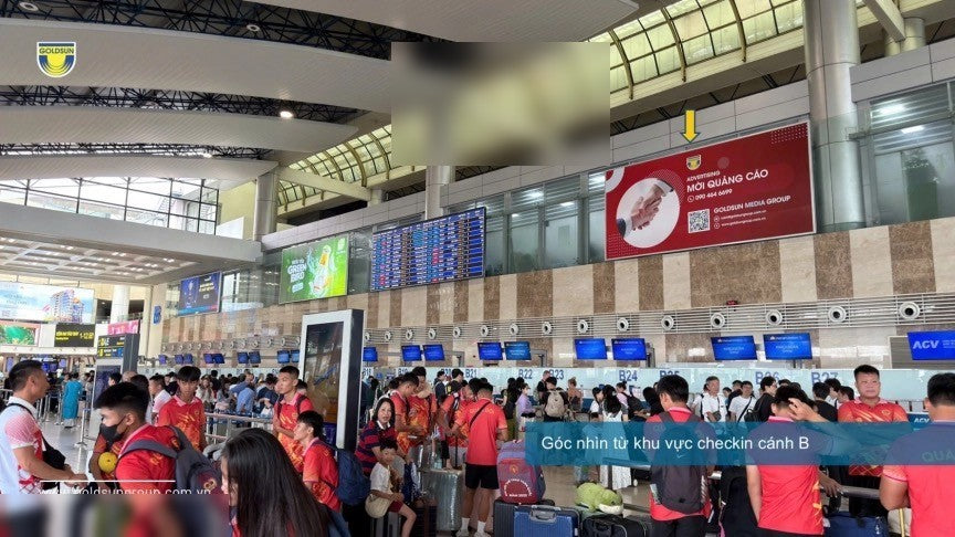 Decal, VT2 - Decal immigration level 2 ga QT airport Nội Bà, Hanoi