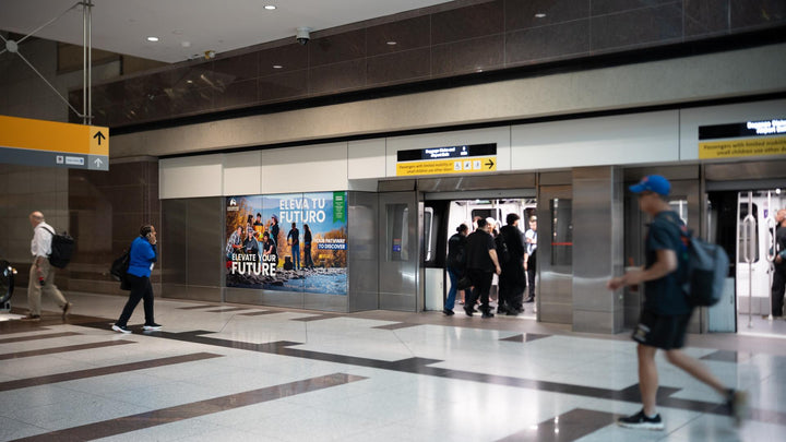 Train Station Wall Wrap Package (0721), Denver International Airport Great Hall, Denver