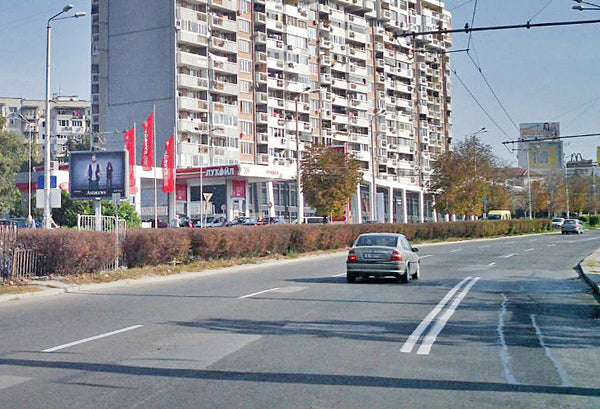 PIZA 4x3 Billboard, Hristo Botev Blvd. - before Asparuhov Bridge, Varna, Bulgaria — image 2