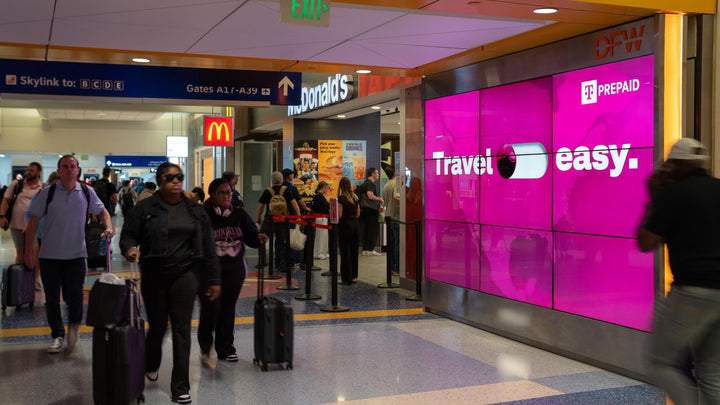 Digital Spectacular Network, DFW Airport, Dallas