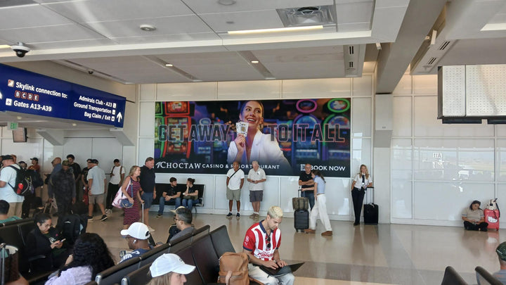 Static Banner (1706), DFW Airport Terminal A, Dallas