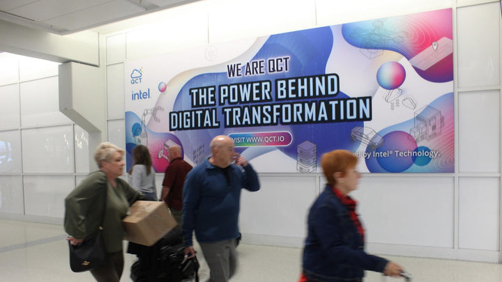 Static Banner (1714), DFW Airport Terminal A, Dallas