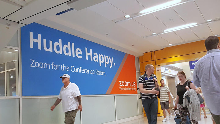 Static Banner (5740), DFW Airport Terminal E, Dallas