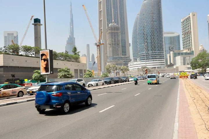 DIFC Lamppost Advertising, Dubai