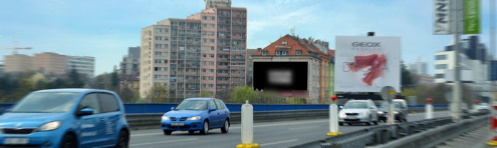 Digital Billboard, Kačerov, Prague