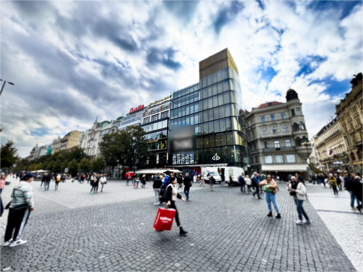 Digital Billboard, Můstek (Wenceslas Square), Prague