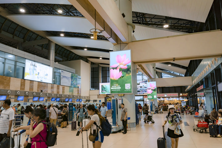 Digital Screen, 10-NB package: LED screen checkin wing B, Hanoi