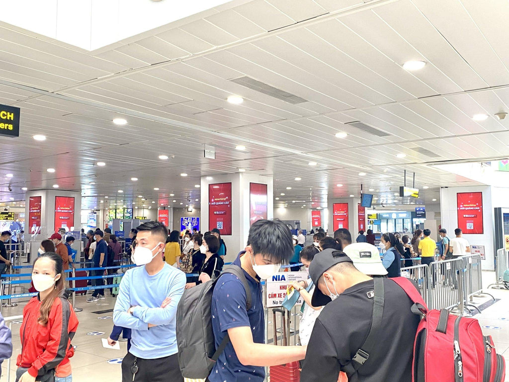 Digital Screen, Màn hinh security screening wing A NB, Hanoi