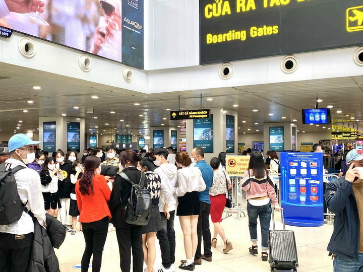 Digital Screen, Screen security screening wing B NB, Hanoi