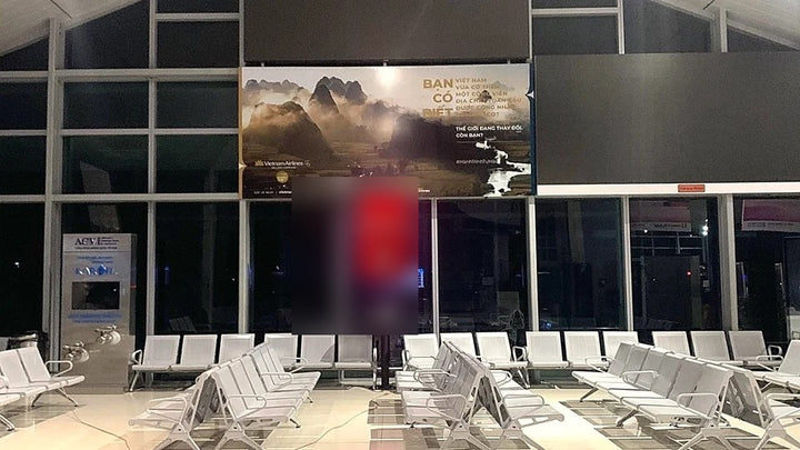 Digital Screen, System: phone charging miễn phí phục vụ hành khách airport Vinh, Nghe An