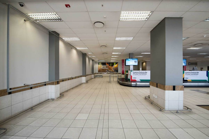 Domestic Arrivals Baggage Entrance Wall 2, Lanseria International Airport
