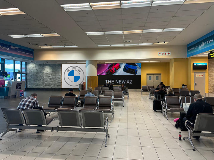 Domestic Departures Bussing Gate Wall Sites (Gate C12), Cape Town International Airport