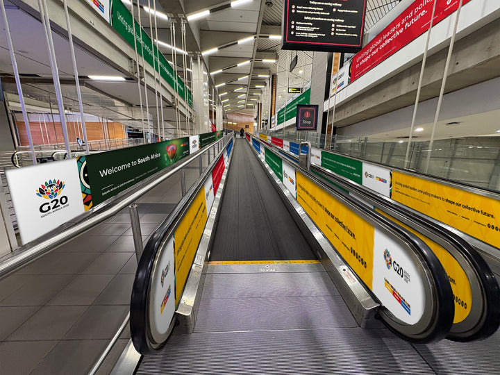 Domestic Travelator and Railing Package, O.R. Tambo International Airport, Johannesburg