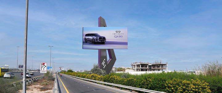 Dubai Al Ain Road Static Unipole 5 - Kent College, Dubai