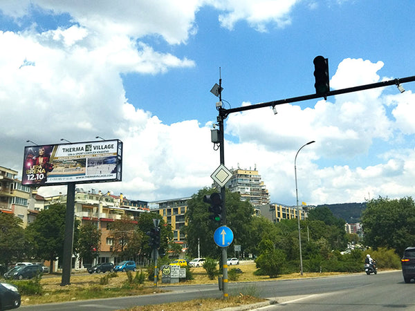 Megaboard 8x3, Vasil Levski Blvd / 8th Primorski Polk Blvd - dividing line, Varna, Bulgaria — image 2