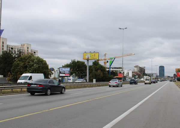 PIZA 4x3 Billboard, Tsarigradsko Shose Blvd. - after OMV, near The MALL, Sofia, Bulgaria — image 2