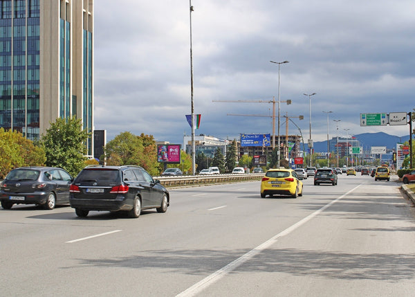 PIZA 4x3 Billboard, Tsarigradsko Shose Blvd. - in front of Novotel, in front of, Sofia, Bulgaria — image 2