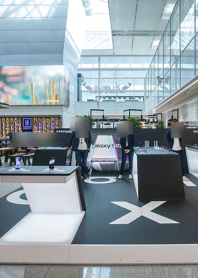 Exhibition Area Plaza Tower, Satellite Level 04, Munich Airport