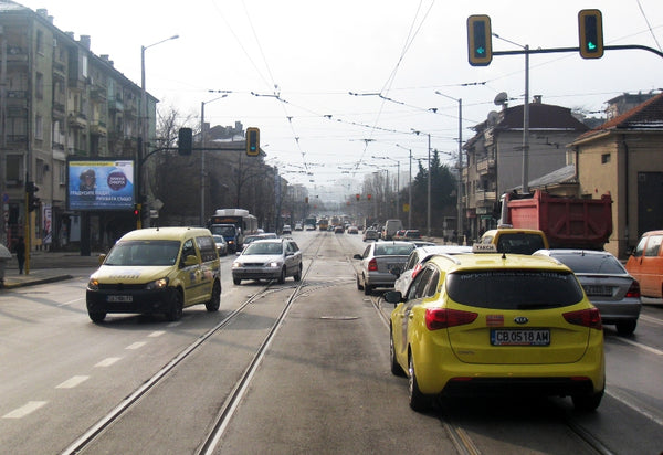 PIZA 4x3 Billboard, K. Velichkov Blvd. - before Slivnitsa Blvd. / intersection, Sofia, Bulgaria — image 2