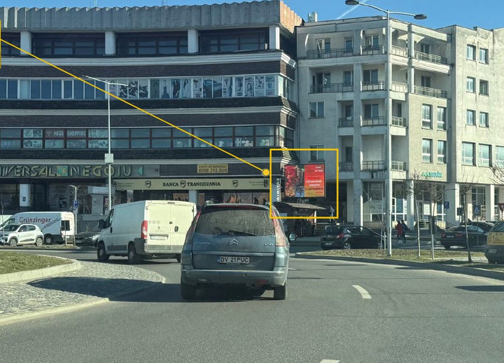Fagaras Bulevardul Unirii Digital LED Billboard, Romania