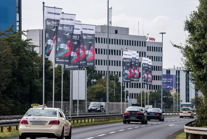 Flag, Airport Street, Hannover Airport