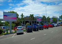 Four Billboard Pylons, Car Park opposite the Domestic Terminal, Cam Ranh Airport, Nha Trang