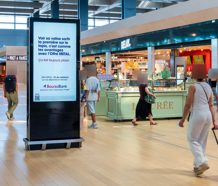 French Flyer Regional Airports Digital Network (111 screens, 12 airports), France
