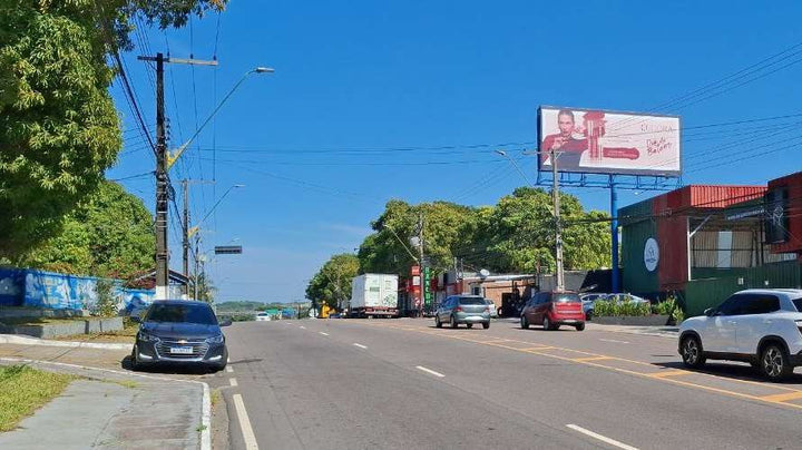 Frontlight Billboard (OOH), Av. Prof. Nilton Lins (Aeroclube), Manaus, Brazil