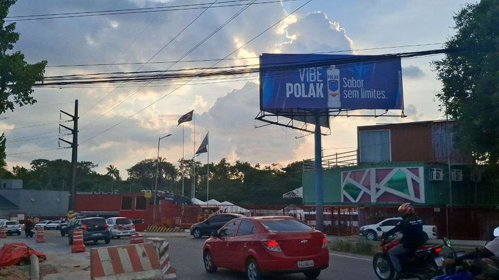Frontlight Billboard (OOH), Av. Cosme Ferreira (SESI), Manaus, Brazil