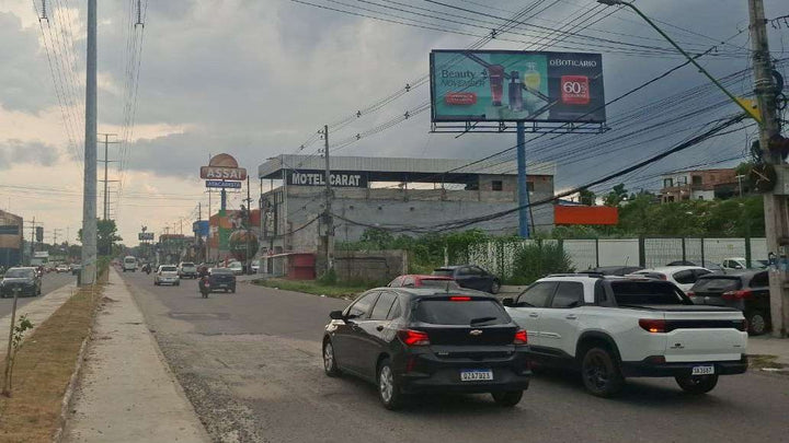 Frontlight Billboard (OOH), Av. Autaz Mirim (CETAM - Anibal Beca), Manaus, Brazil
