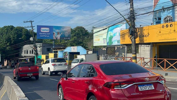 Frontlight Billboard (OOH), Av. Efigenio Salles (APOFAM), Manaus, Brazil