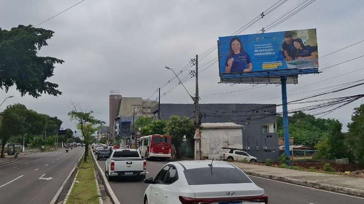 Frontlight Billboard (OOH), Av. Djalma Batista (Kawasaki), Manaus, Brazil