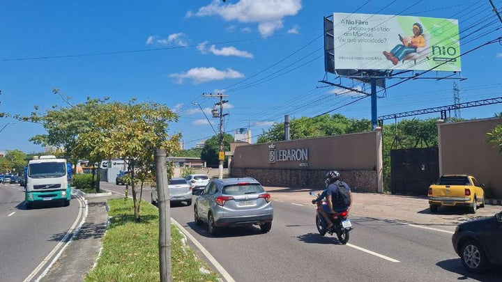Frontlight Billboard (OOH), Av. Efigenio Salles (Le Baron), Manaus, Brazil