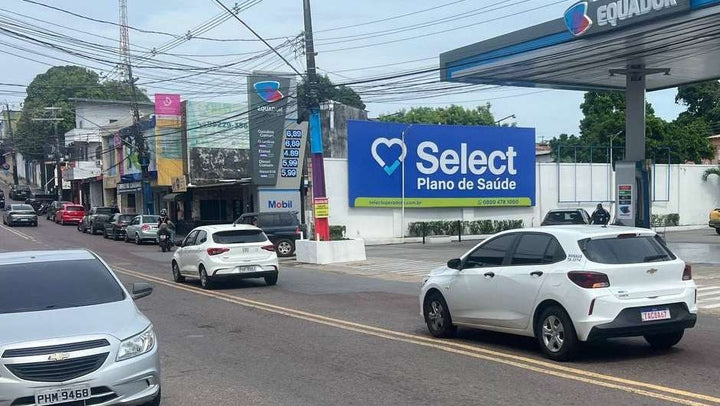 Frontlight Billboard (OOH), R. Loris Cordovil (Posto Ipiranga Arena), Manaus, Brazil