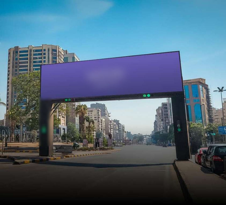 Gameat Al Dewal Street Gantry Digital Screen (20 x 5 m), Giza