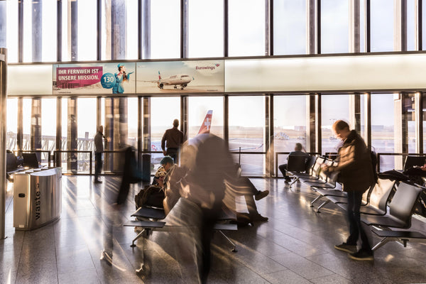 Gate Banner, Departure Waiting Areas Terminal A or B, Hannover Airport
