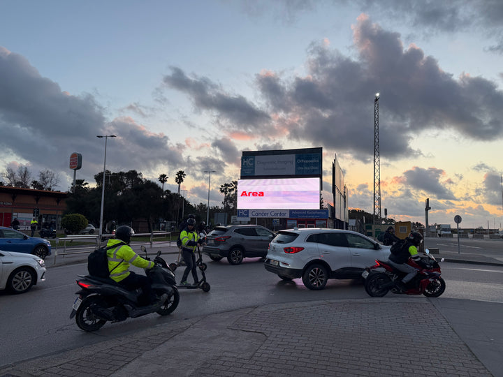 Gibraltar Frontier LED Screen, La Linea